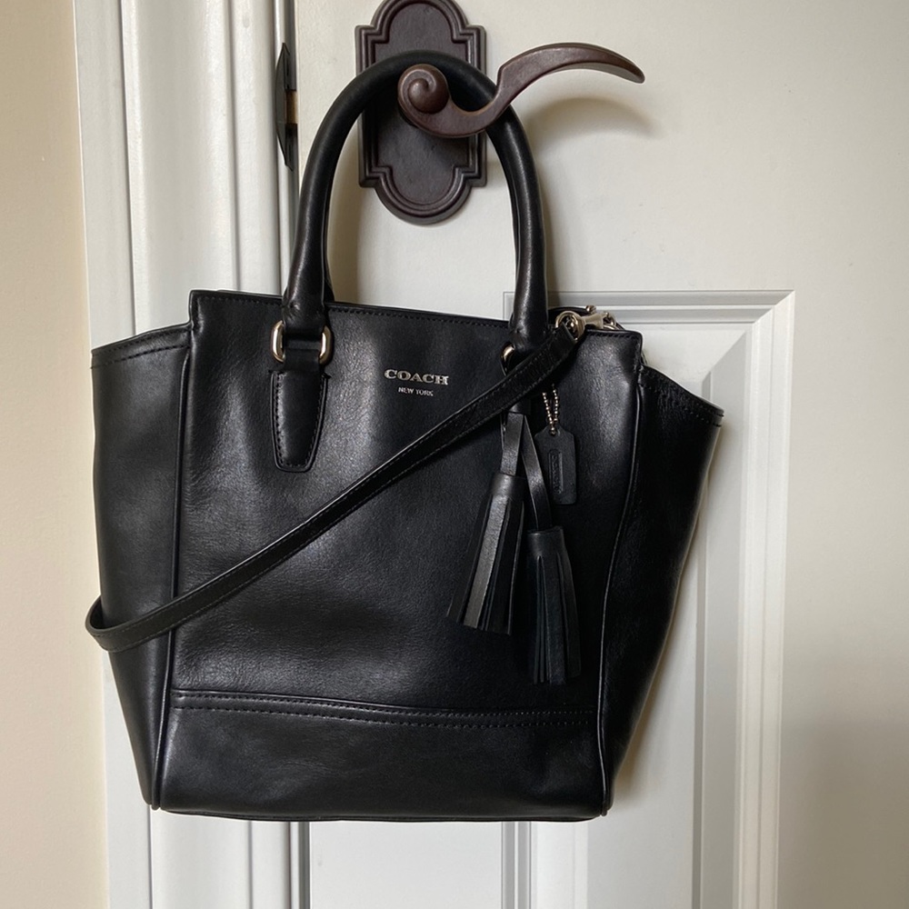 Coach leather handbag